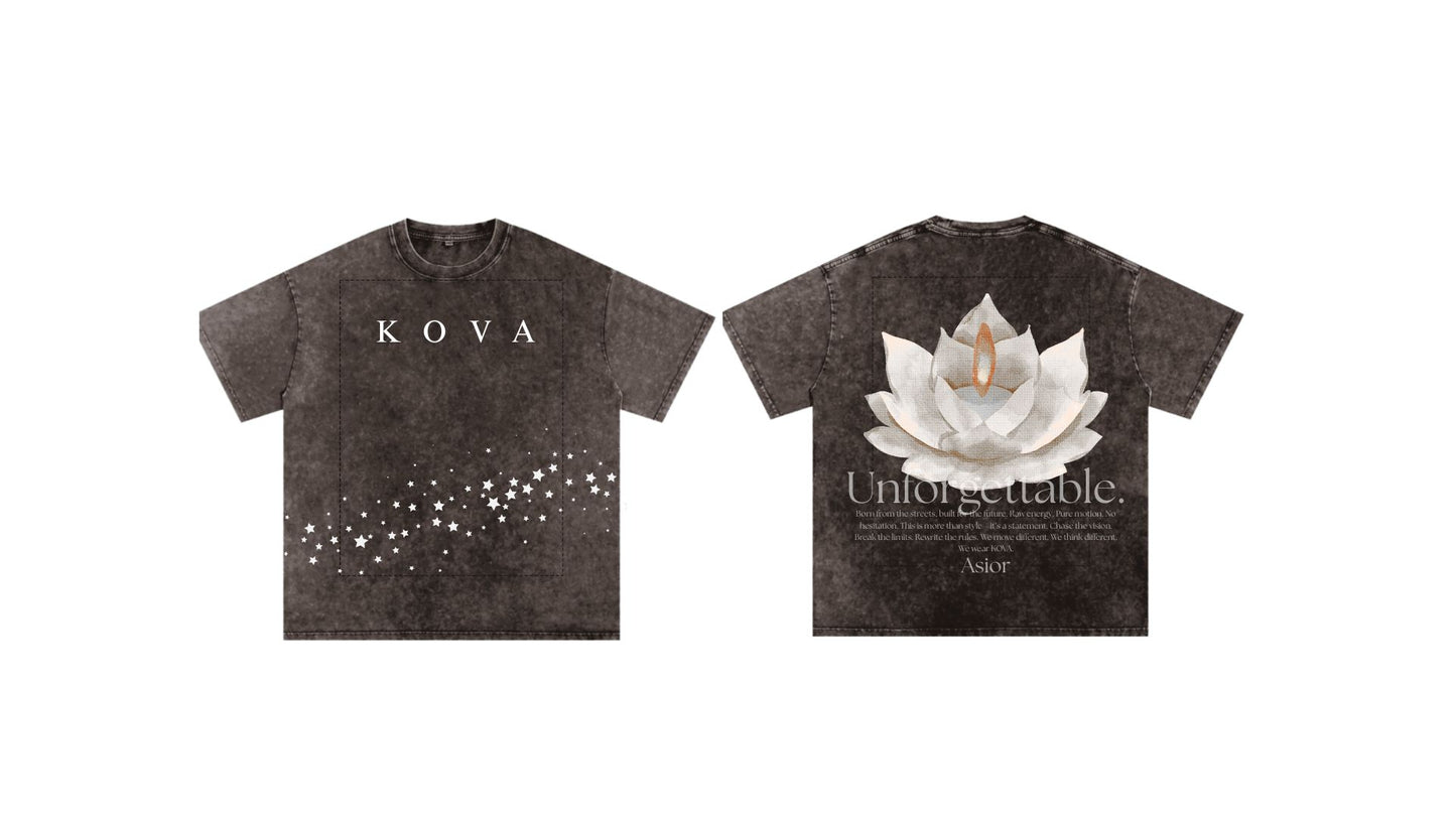 Kova Eternal Lotus Graphic T-Shirt